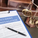 Can Accident Reimbursement Be Claimed? Legal documents and scales symbolizing the process of claiming compensation.