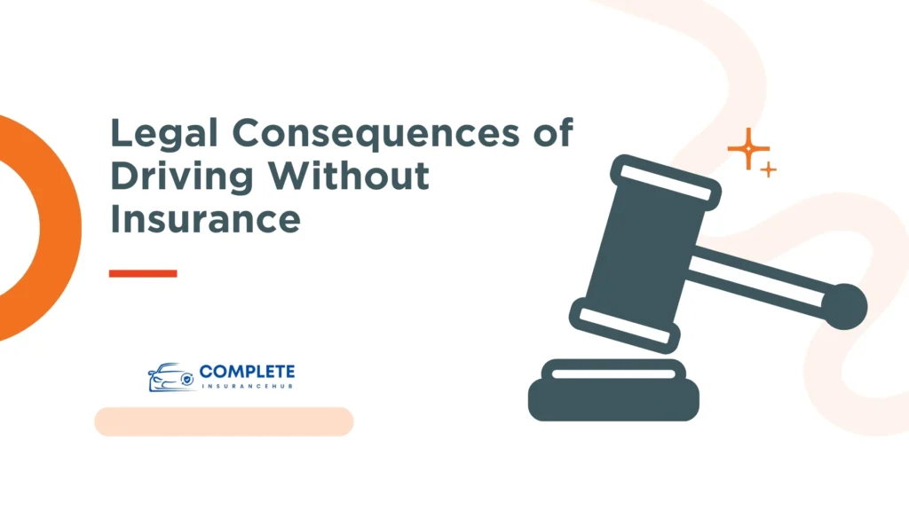 Gavel and headline about legal consequences, relevant to car accident attorney no insurance advice