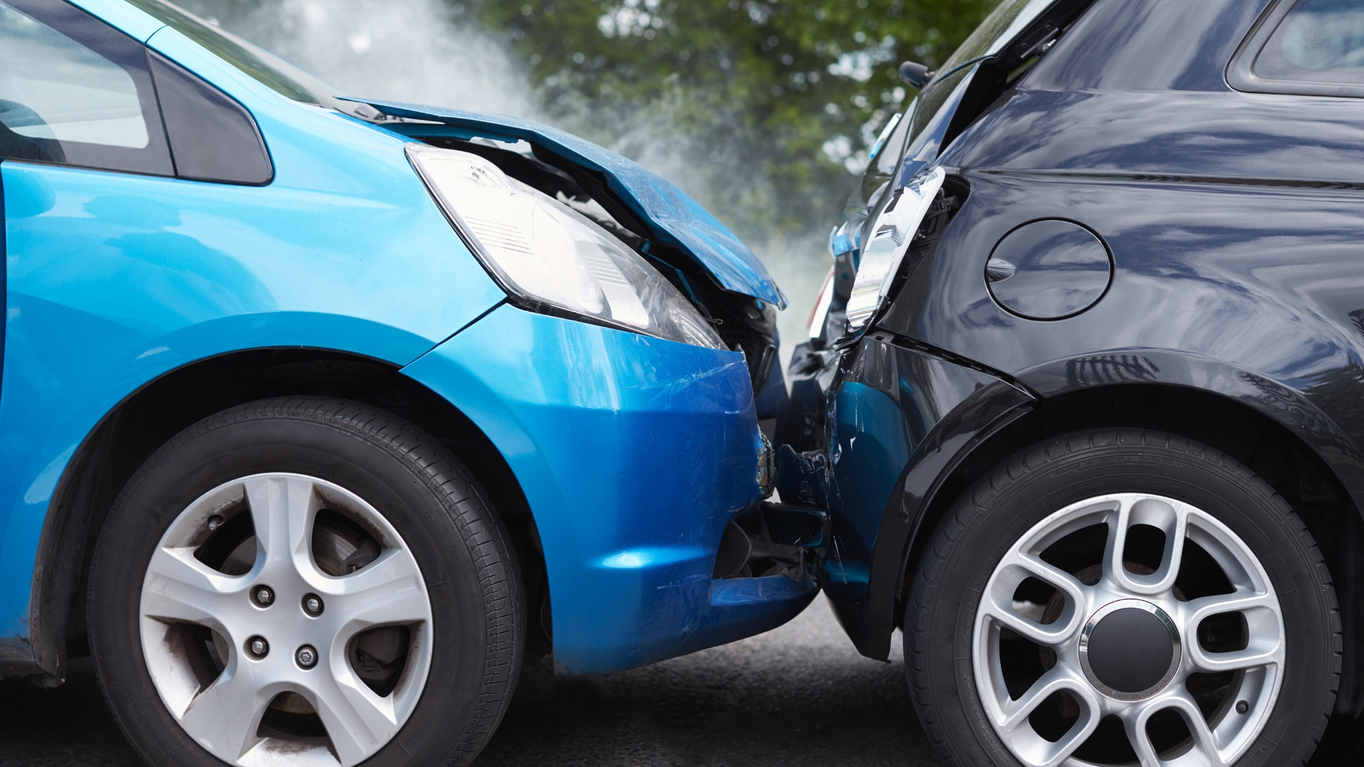 Two cars in a rear-end collision on a road if someone rear ends you whose insurance do you call after the accident?