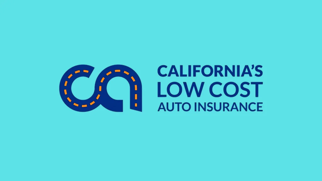 Logo for the California Low Cost Auto Insurance Program with stylized "ca" and blue background